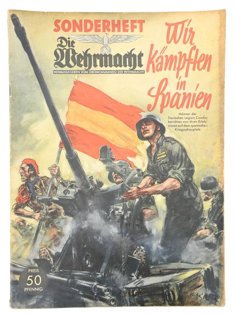 German Magazine 'Die Wehrmacht' Special Edition 'Wir Kampfen in Spanien'