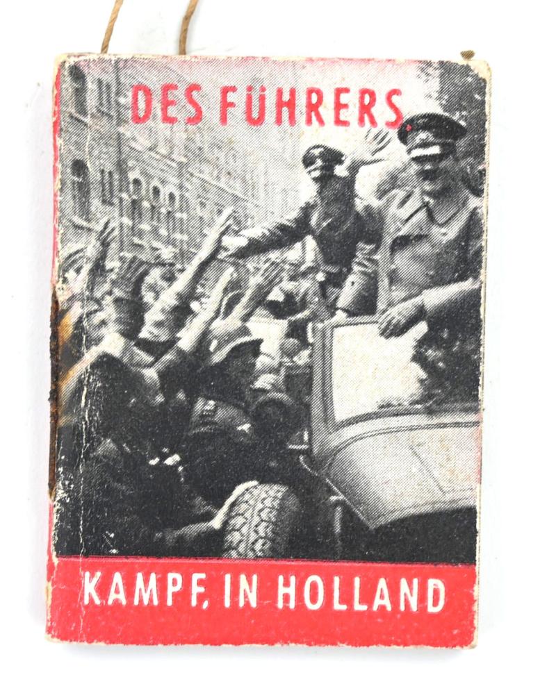 German WHW Pocket Booklet 'Kampf in Holland'