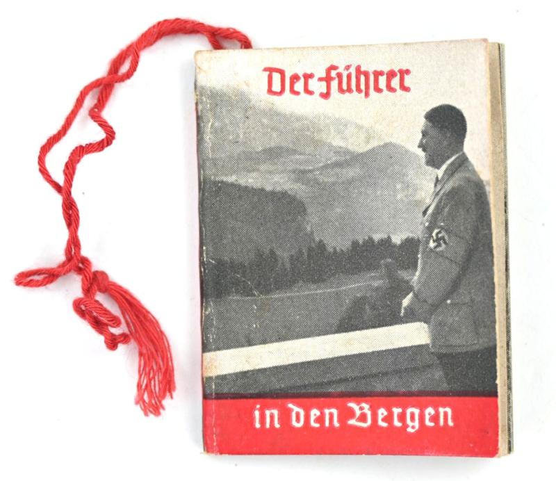 German WHW Pocket Booklet 'Der Fuhrer in den Bergen'