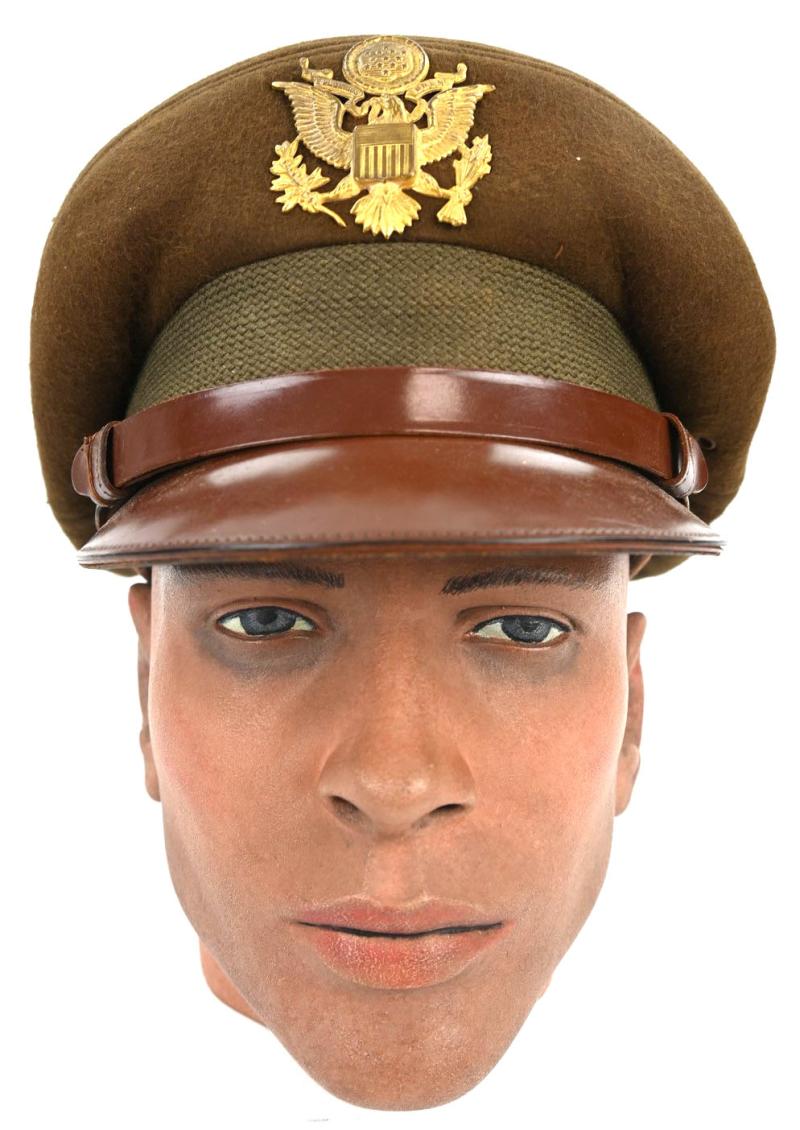 US WW2 Officer's Semi-Crusher Visor Cap