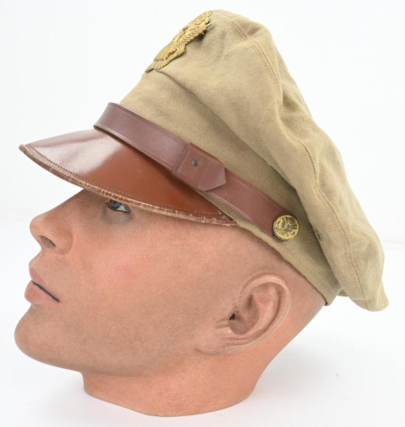 US WW2 Officer's Crusher Visor Cap