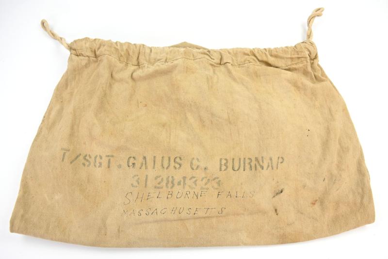 USAAF WW2 Kit-bag 'T/Sgt Gaius C. Burnap'