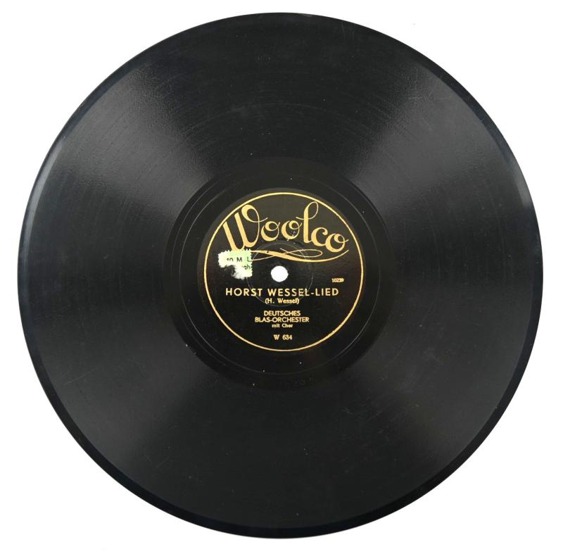 German Third Reich Era Music Record 'Deutsches Blas-Orchester'.
