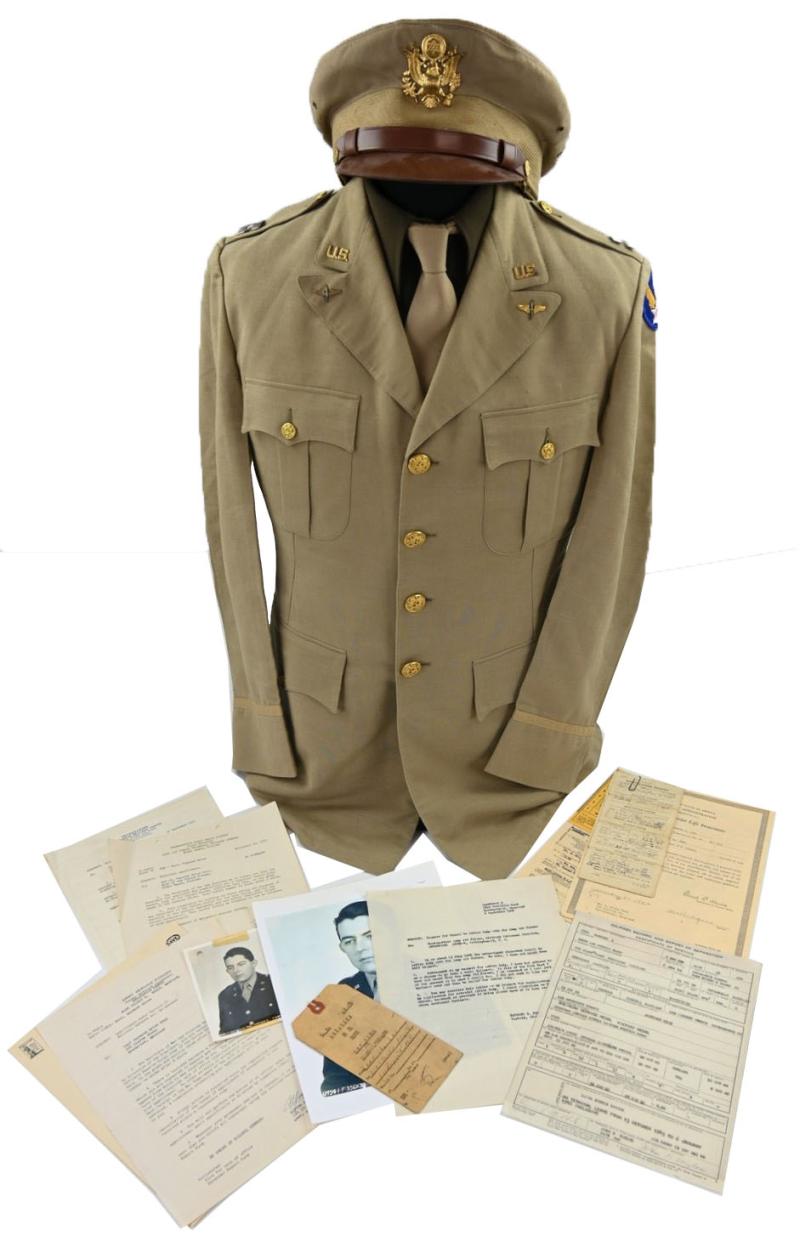 USAAF WW2 Tunic Set 'Captain Raymond B. Pool'