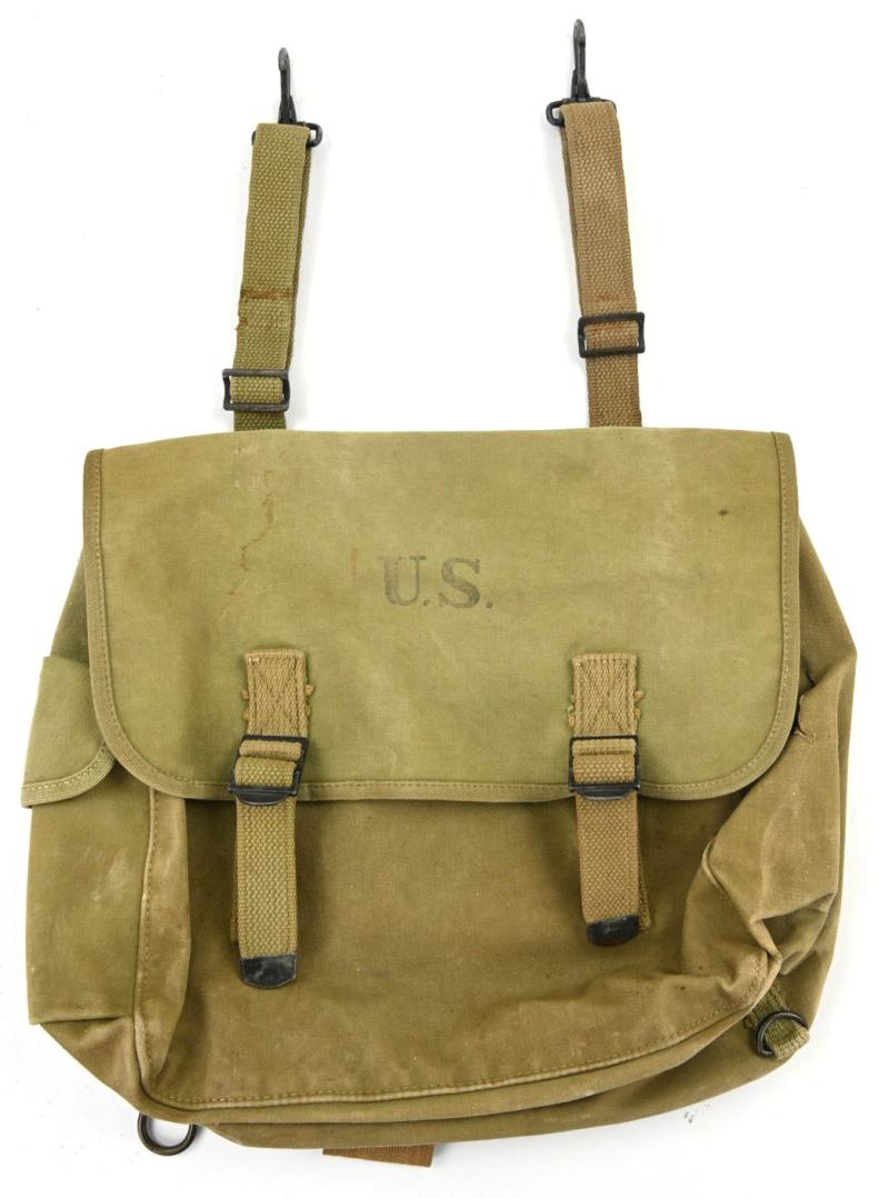 US WW2 M-1936 Rubberized Musset Bag