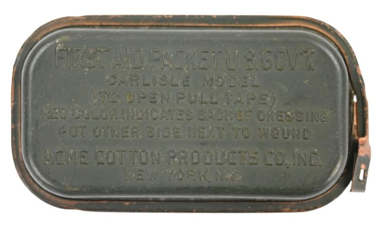 US WW2 Plastic First Aid Package
