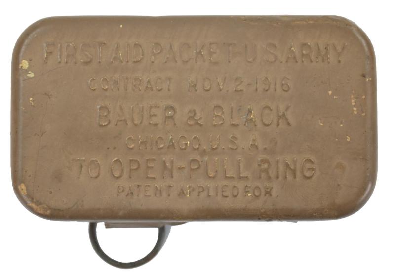 US WW1 Plastic First Aid Package