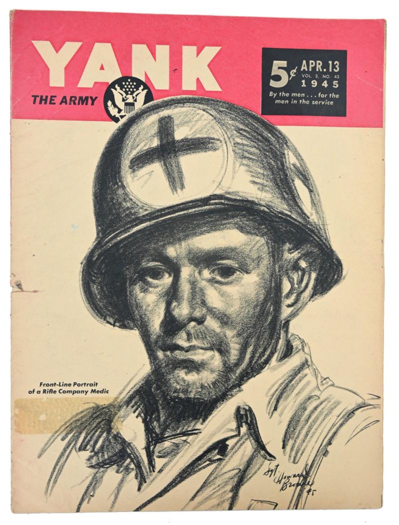US WW2 Yank Magazine 13 April 1945