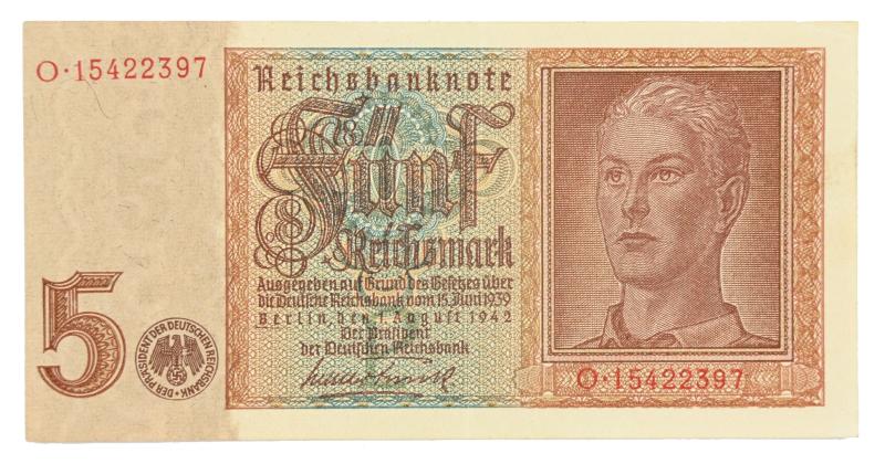 German Third Reich period Banknote