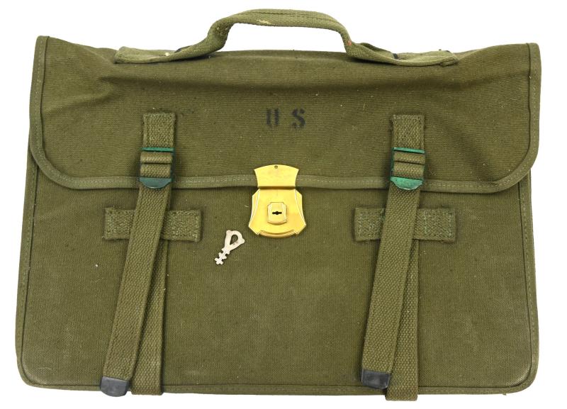 US WW2 Officer Canvas Mapcase