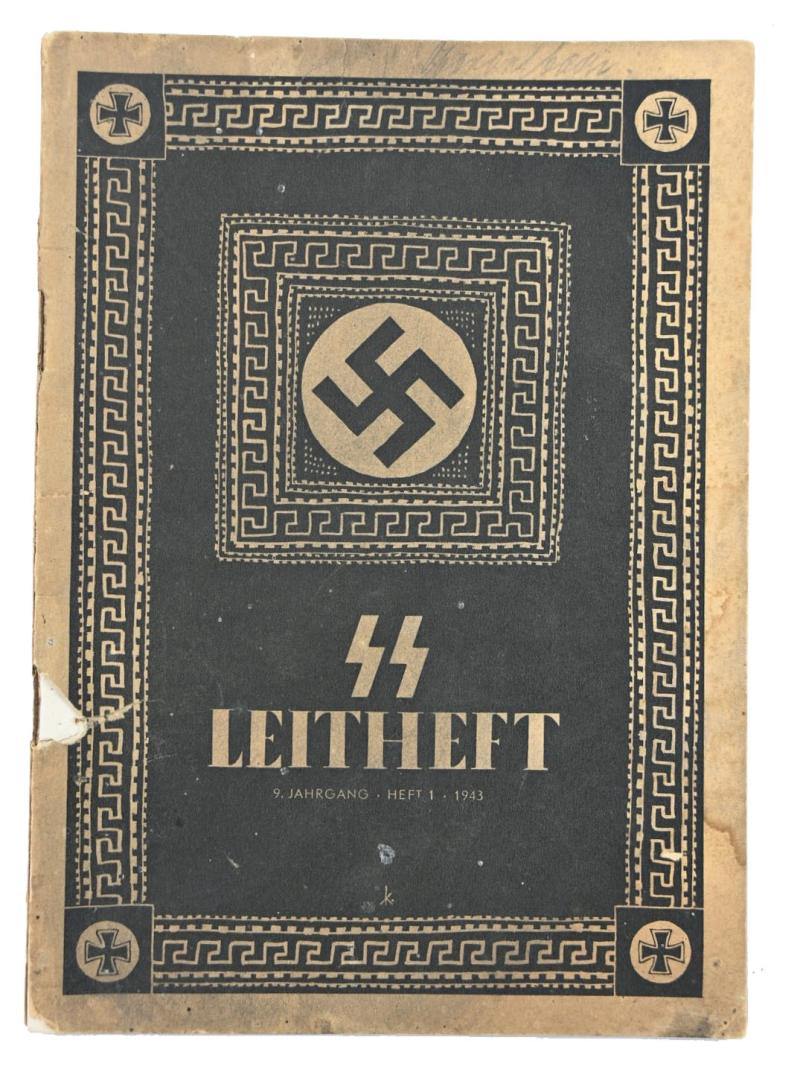 German SS Leitheft Booklet 1943