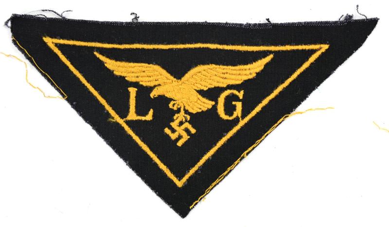 German LW Sleeve Triangle Badge LG