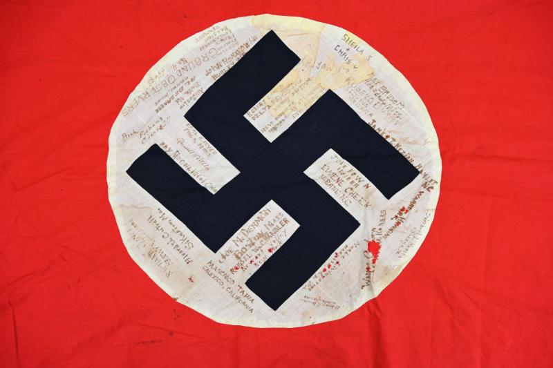 German Third Reich Banner Veteran named bringback 'US 562nd Signal Air Warning Battalion'