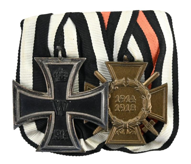 German WW2 2-Piece Medalbar