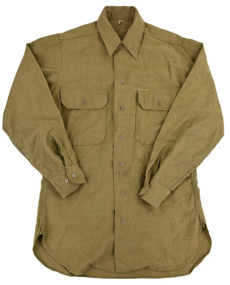 US WW2 EM Wool Shirt