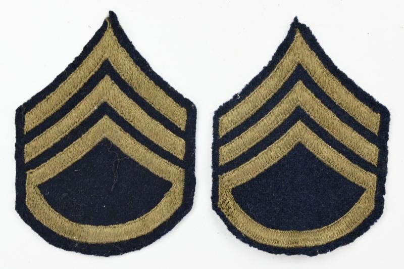 US WW2 Sergeant Chevron Set