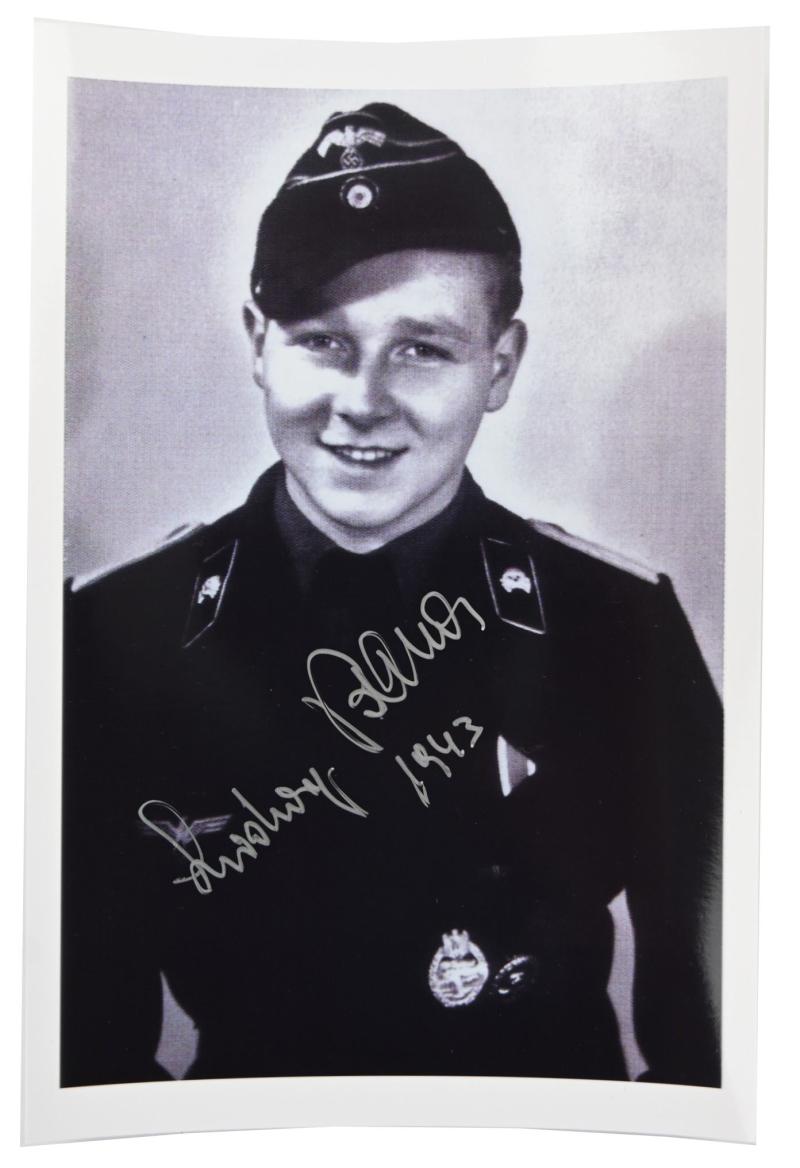 Signature of Wehrmacht Heer KC Recipient 'Ludwig Bauer'