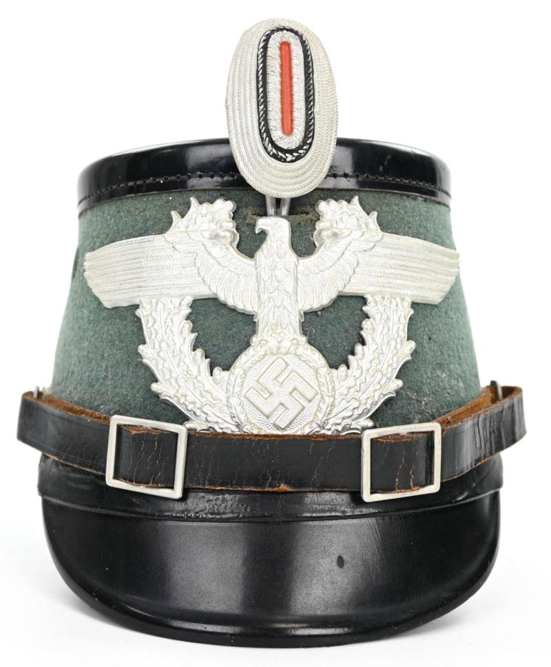 German Police Shako 'Hans Romer'