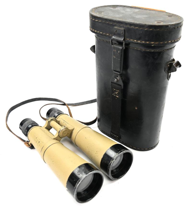 German WH 10x50 Panzer Binocular in Case