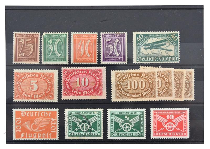 German Third Reich Stamp Set