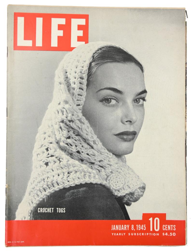 US WW2 Life Magazine January 1945