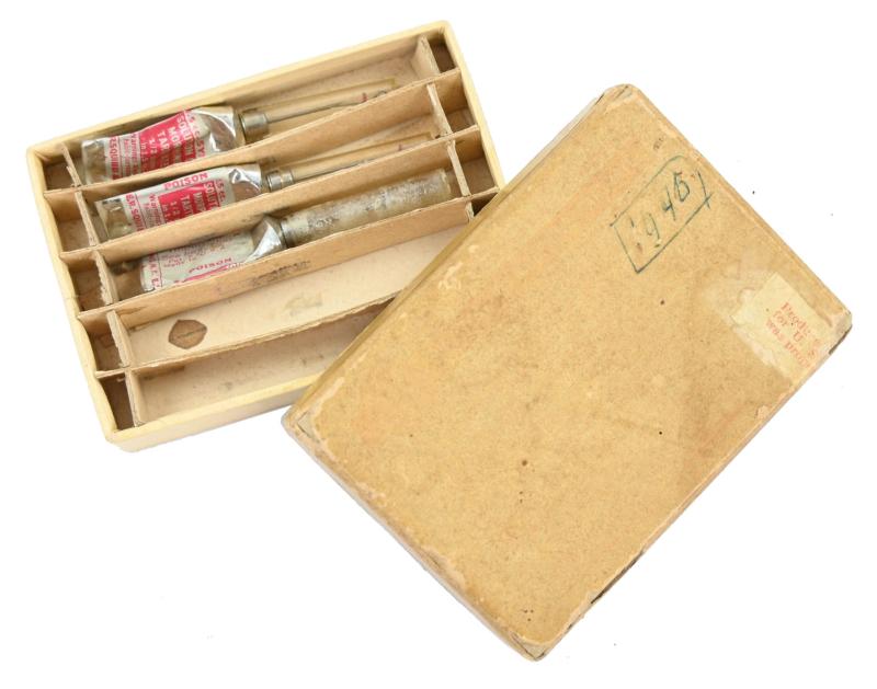 US WW2 Medical Morphine Tartrate Package