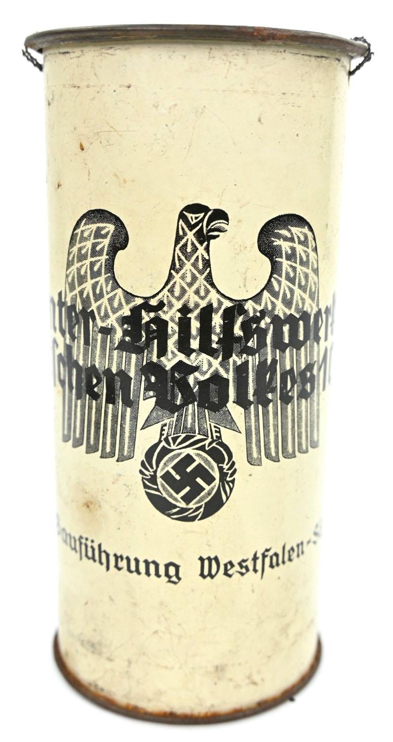 German Third Reich Money Collect Can 'Gau Fuhrung'