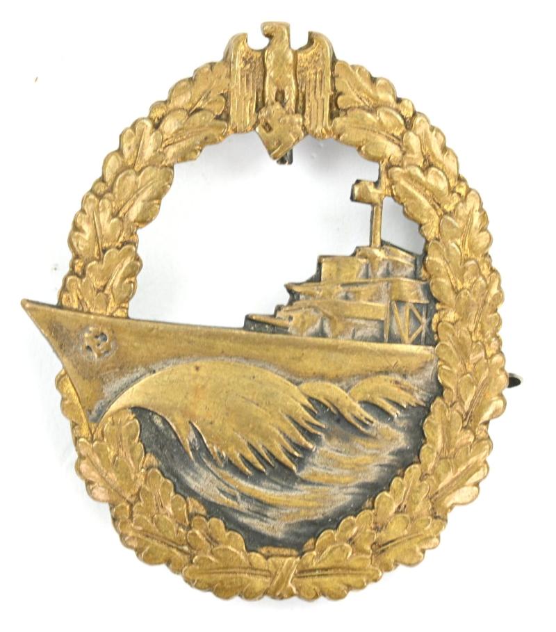 German KM Destroyer War Badge