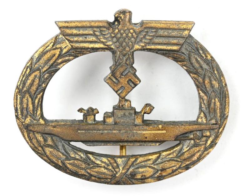 German KM U-Boat War Badge
