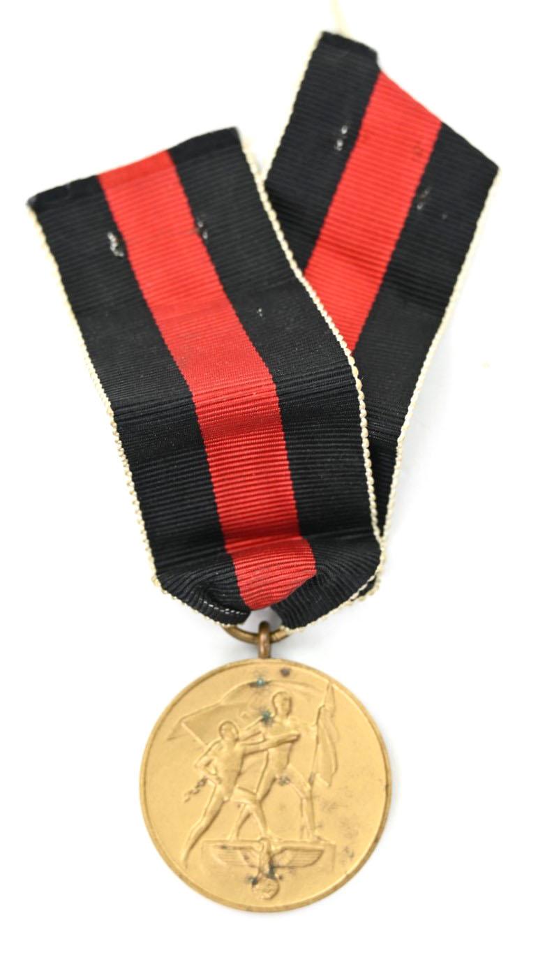 German 1 October 1938 medal