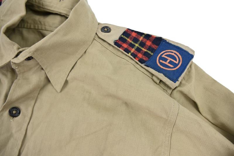 WorldWarCollectibles | British WW2 Tropical Shirt 51st Highland Division