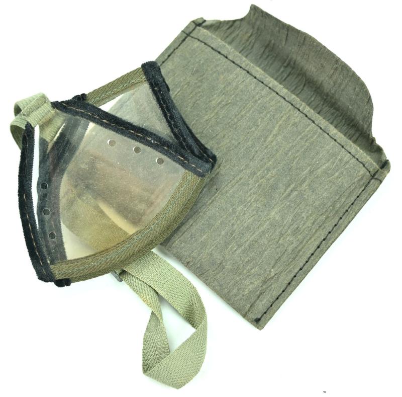 German WH Dust Goggles in Pouch
