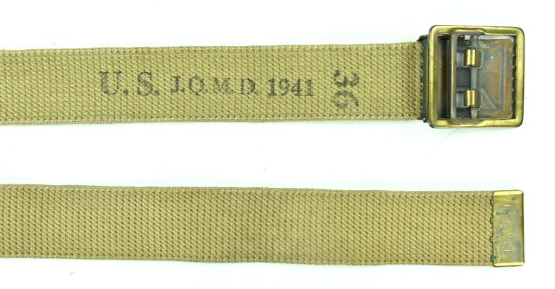 US WW2 Enlisted Men Trouser Belt