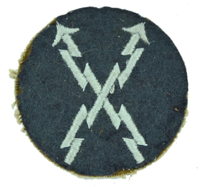 German LW Career Sleeve Patch Telephone Operator