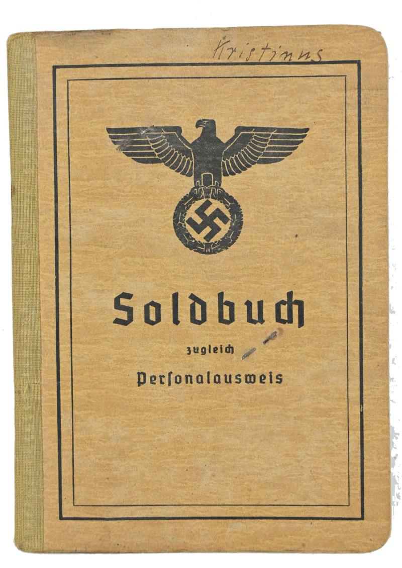 German WH Payment Book 'Kristinus'