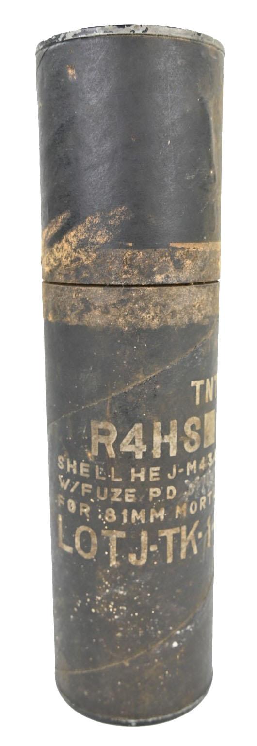 US WW2 81mm Mortar Cartridge