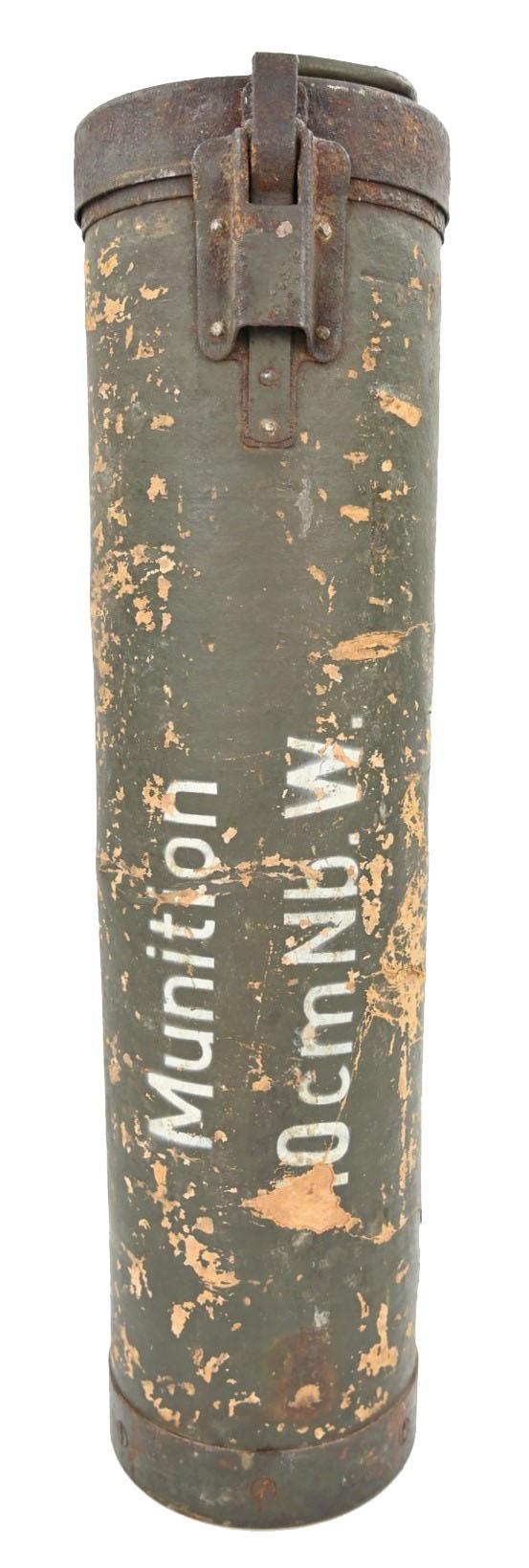 German WH Ammunition Tube '10cm Nebelwerfer'