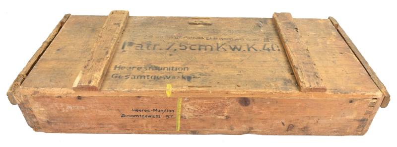 German WH 7,5cm KWK 40 Panzer IV /Stug III Ammo Box