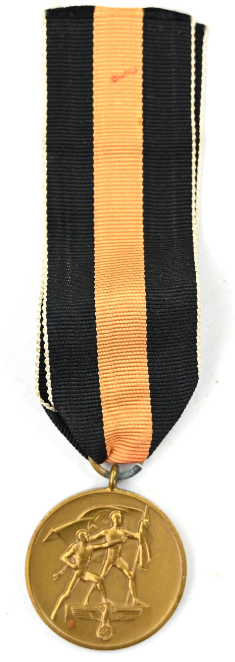 German 1 October 1938 medal