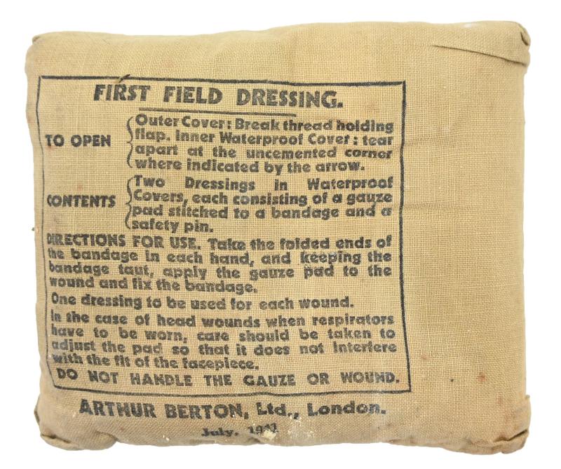 British WW2 First Field Dressing