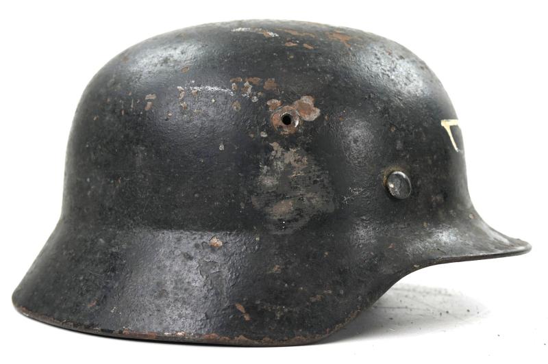 German WH M35 Helmet Shell
