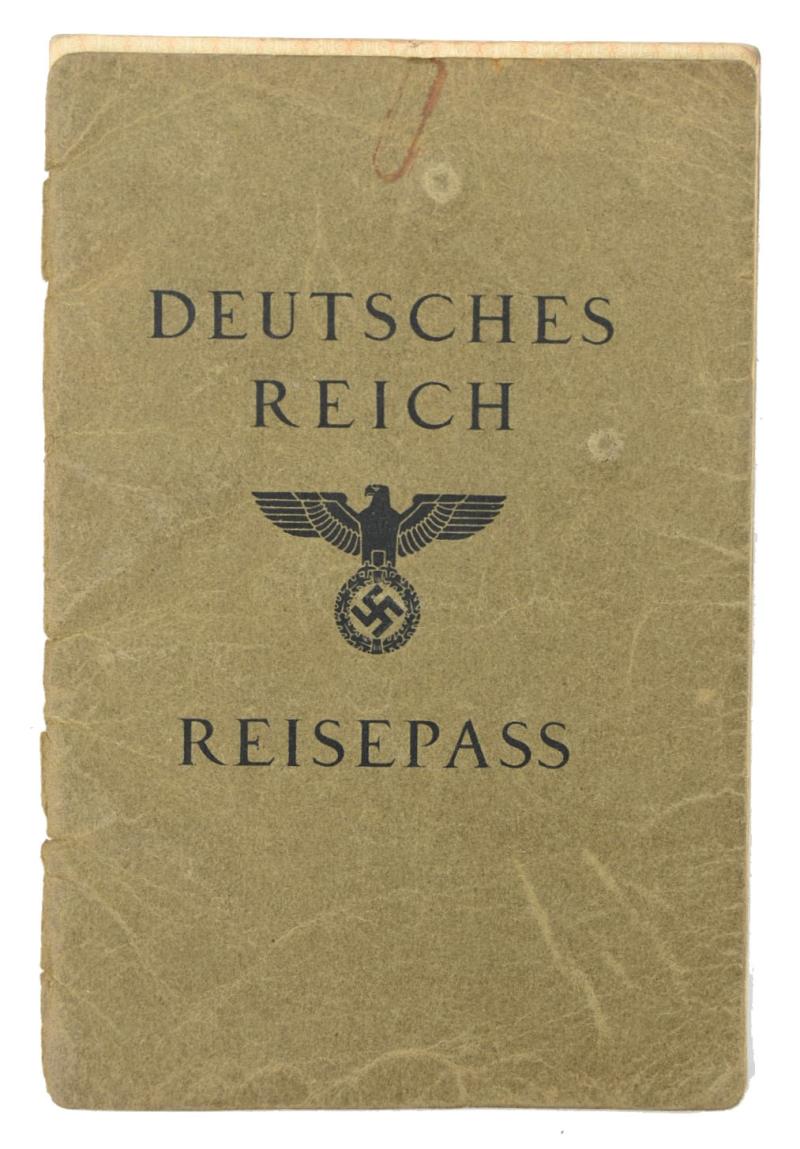 German Third Reich Travel Pass