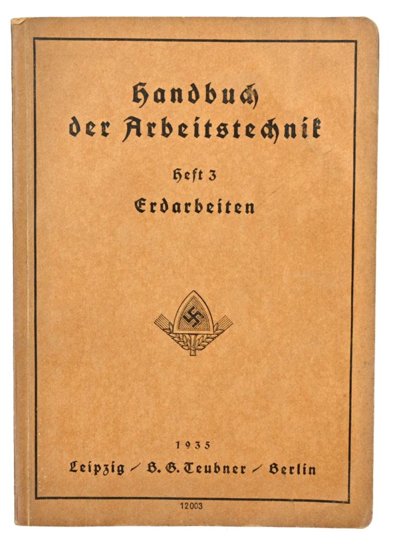 German RAD Technical Manual 1935