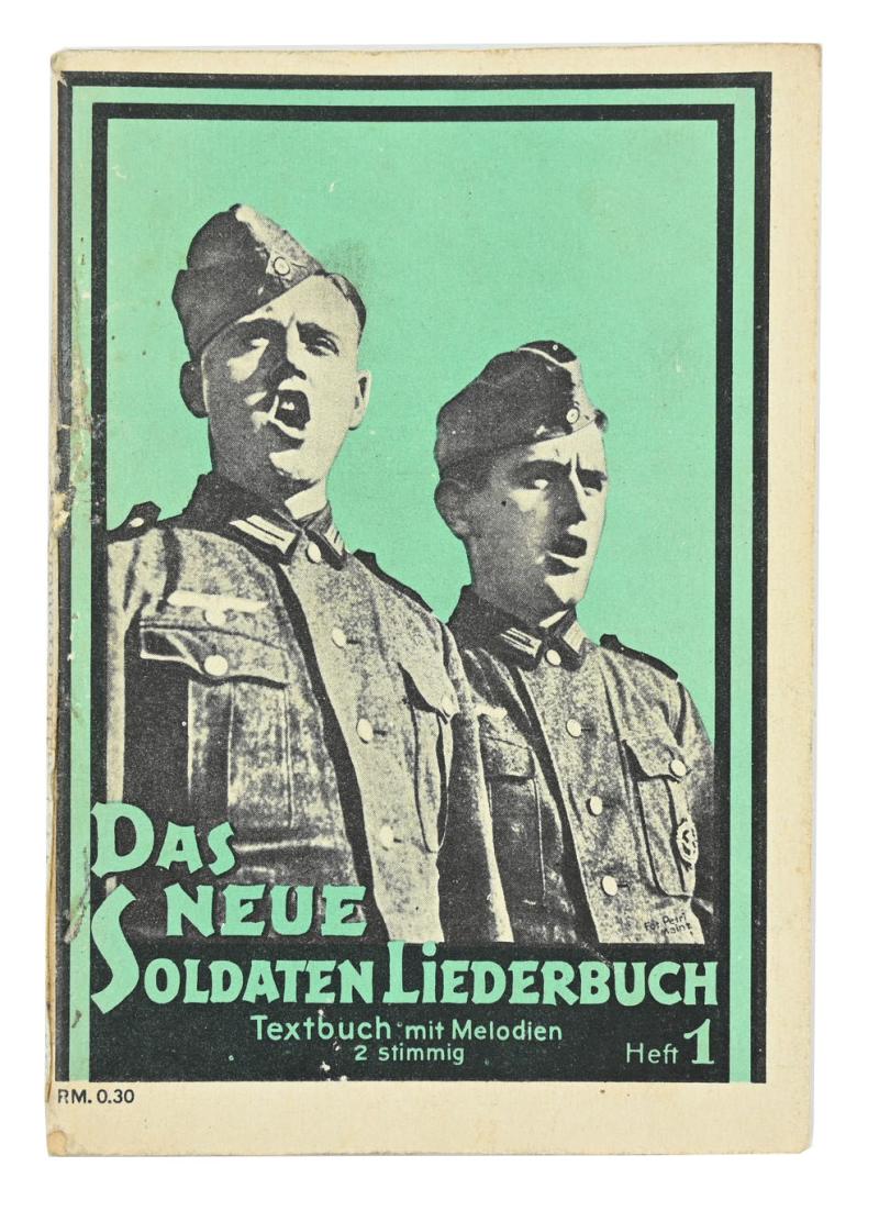 German WH Marching Songs Pocket Book