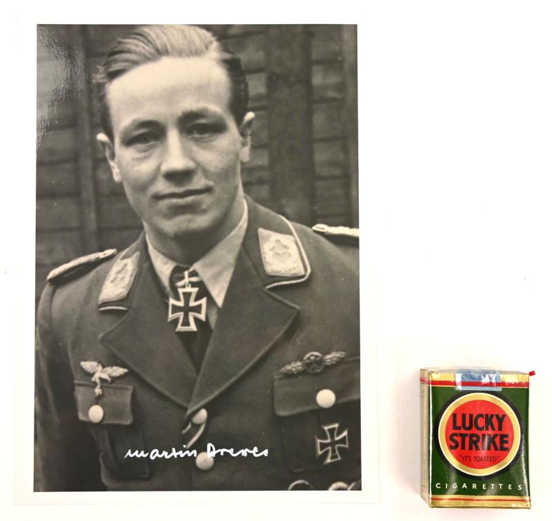 Signature of Luftwaffe KC Recipient 'Martin Drewes'