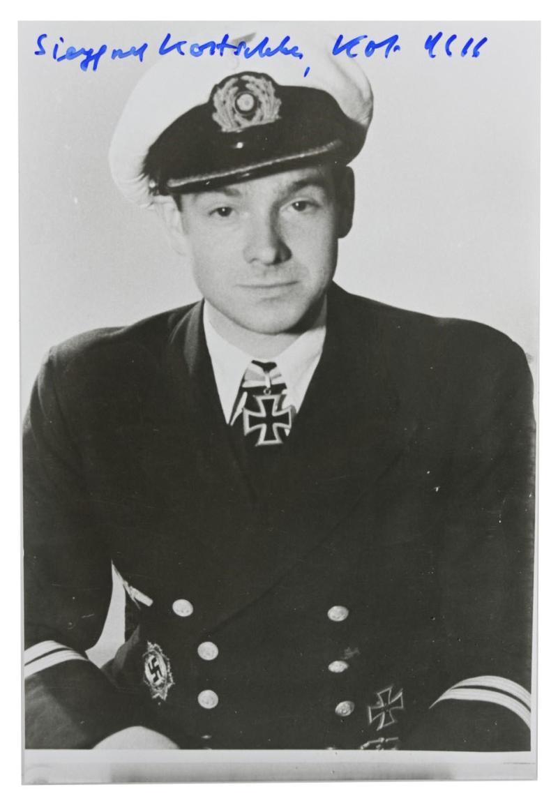 Signature of Kriegsmarine KC-Recipient 'Siegfried Koitschka'