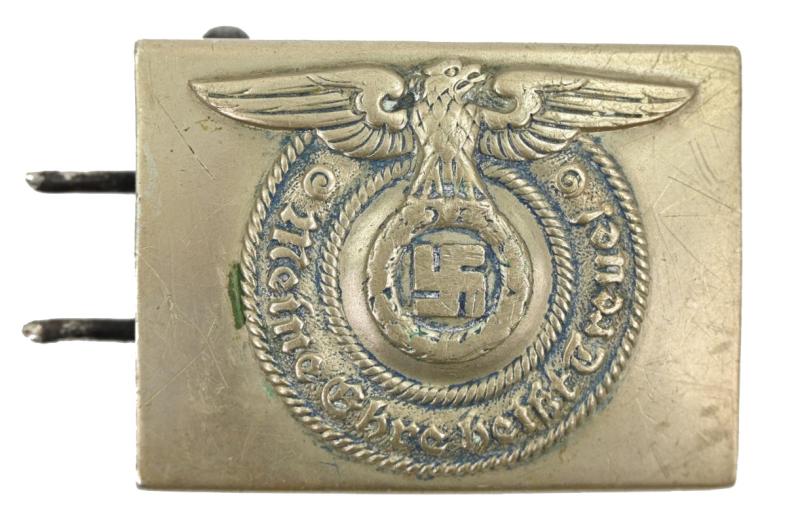German Waffen-SS Alu Beltbuckle RZM 24