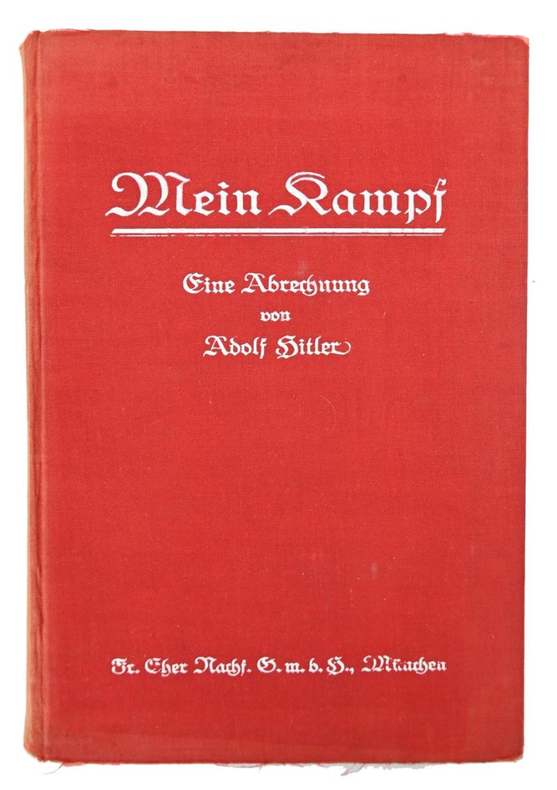 German Adolf Hitler 1926 Edition of 'Mein Kampf'
