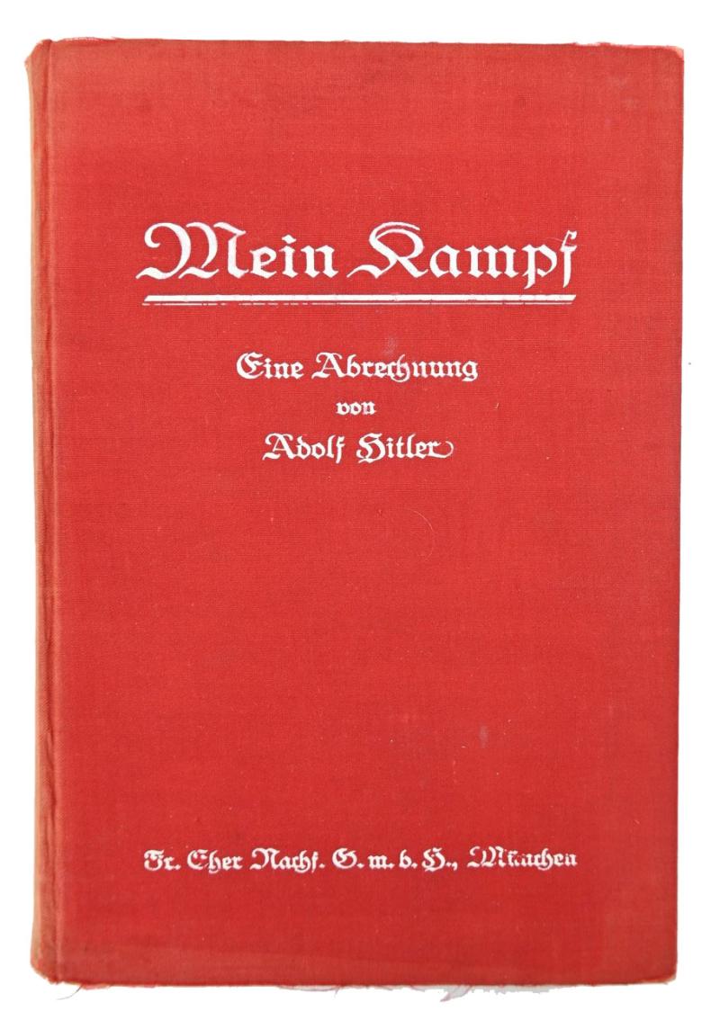 German Adolf Hitler 1926 Edition of 'Mein Kampf'