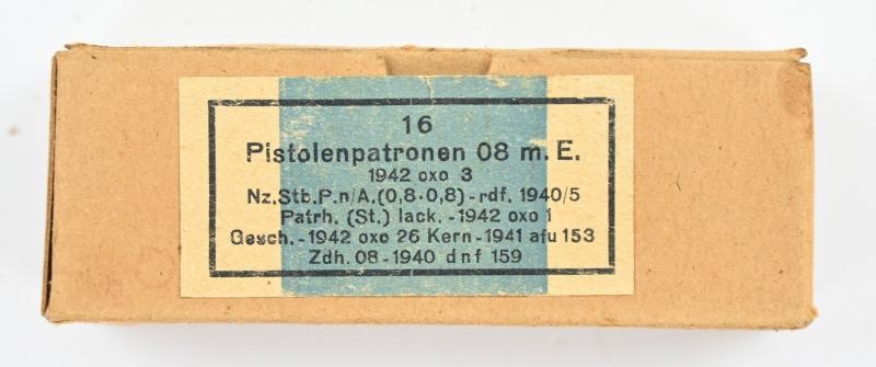 German P08 Pistol Ammo Box